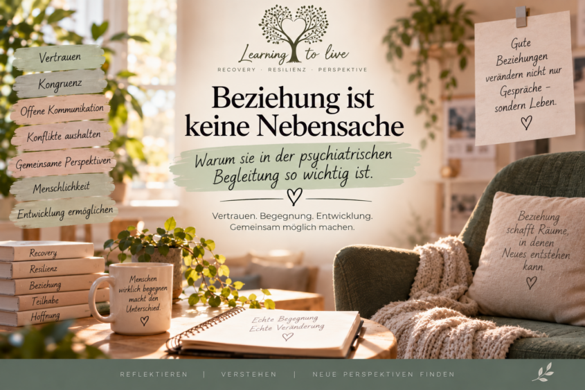 Beziehung ist keine Nebensache – warum sie in der psychiatrischen Begleitung so wichtig ist