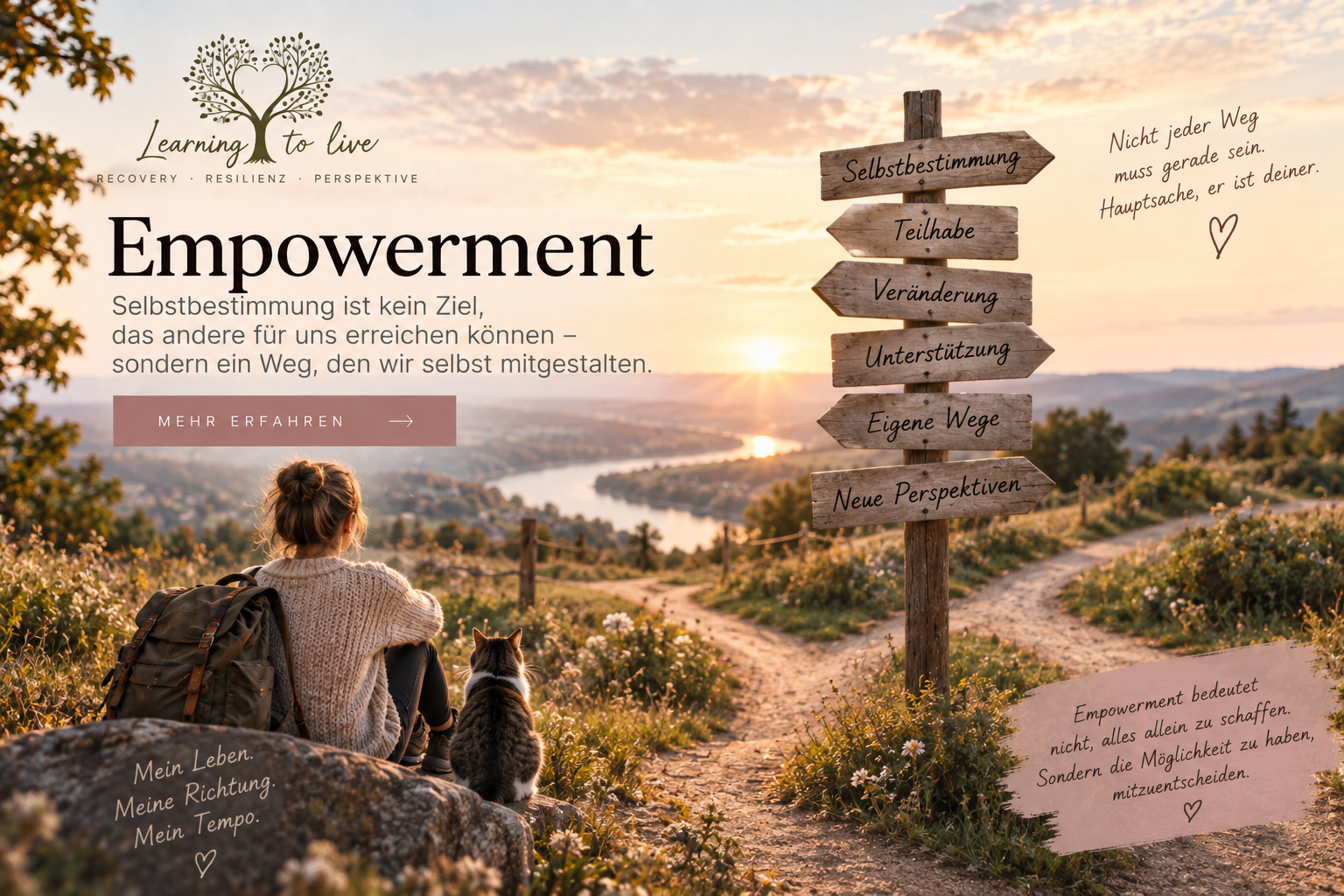Empowerment – Selbstbestimmung, Teilhabe, Unterstützung und eigene Wege