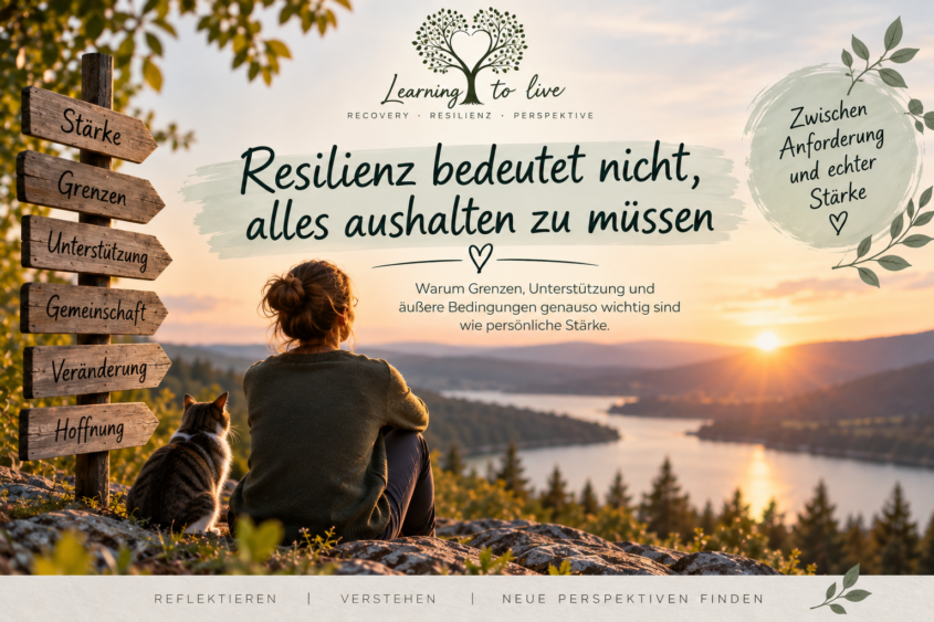 Resilienz bedeutet nicht, alles aushalten zu müssen